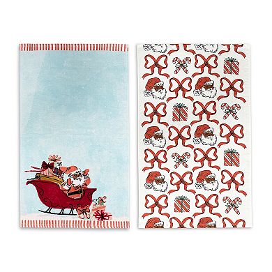 St. Nicholas Square® 2-pk. Santa Kitchen Towels