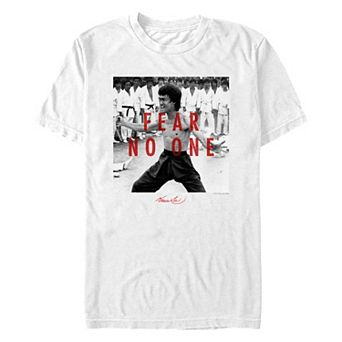 Big & Tall Bruce Lee Fear No One Graphic Tee
