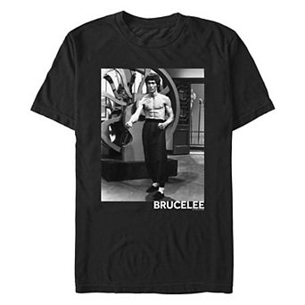 Big & Tall Bruce Lee Action Pose Graphic Tee