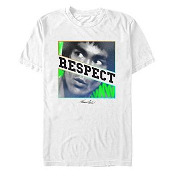 Big & Tall Bruce Lee Respect Graphic Tee