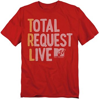 Big & Tall Original & Unrestored MTV Total Request Live Graphic Tee