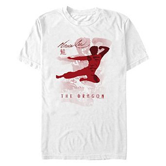 Big & Tall Bruce Lee The Dragon Pose Graphic Tee