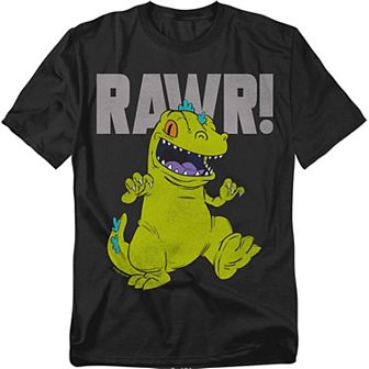 Big & Tall Original & Unrestored Rugrats Reptar Rawr Graphic Tee
