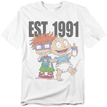 Big & Tall Original & Unrestored Rugrats Est 1991 Graphic Tee