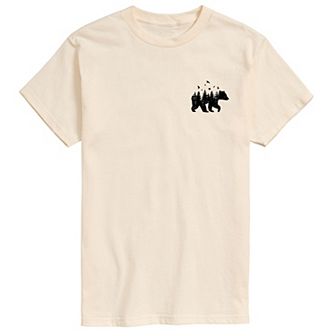 Big & Tall Forest Bear Graphic Tee