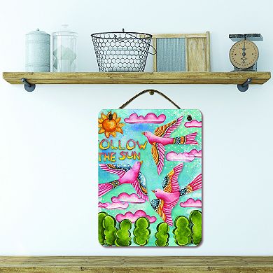 COURTSIDE MARKET Follow The Sun Wall Decor