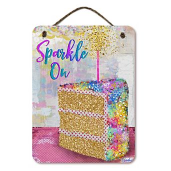 COURTSIDE MARKET Sparkle-On Hanging Wall Decor
