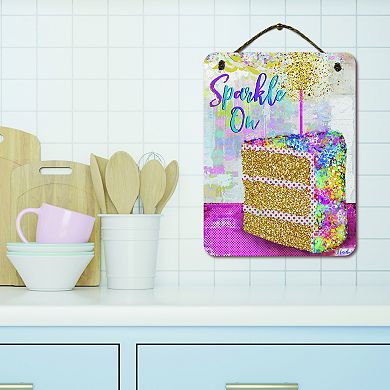 COURTSIDE MARKET Sparkle-On Hanging Wall Decor