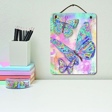 COURTSIDE MARKET Butterflies In Bloom Wall Decor