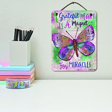 COURTSIDE MARKET A Grateful Heart Wall Decor