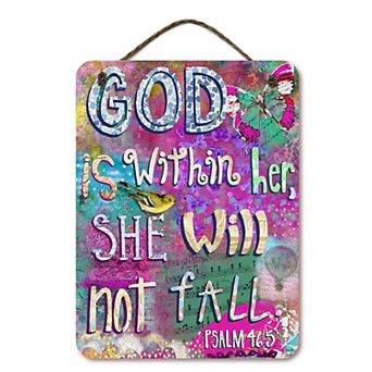 COURTSIDE MARKET God Is Within Wall Decor