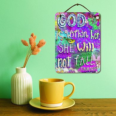 COURTSIDE MARKET God Is Within Wall Decor