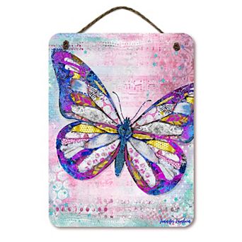 COURTSIDE MARKET Colorful Butterfly Wall Decor