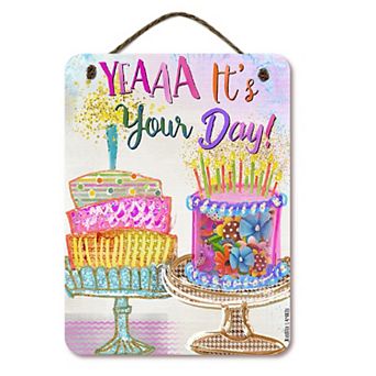 COURTSIDE MARKET Yeaaa Your Day Wall Decor