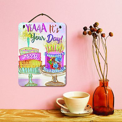 COURTSIDE MARKET Yeaaa Your Day Wall Decor