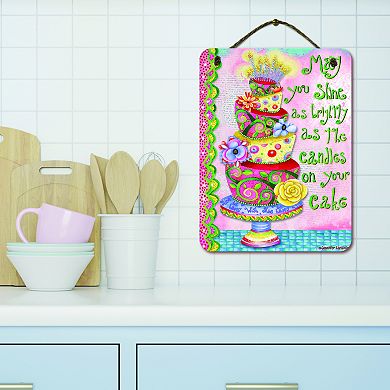 COURTSIDE MARKET May You Shine Wall Decor