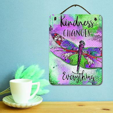 COURTSIDE MARKET Kindness Dragonfly Wall Decor