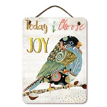 COURTSIDE MARKET Today I Choose Wall Decor