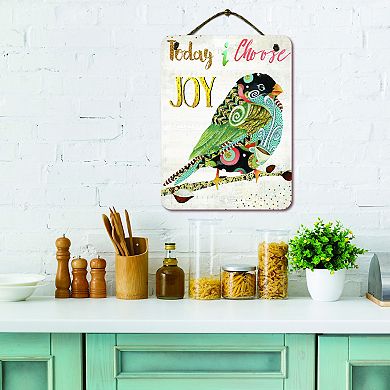 COURTSIDE MARKET Today I Choose Wall Decor