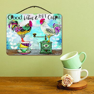 COURTSIDE MARKET Good Vibes Wall Decor