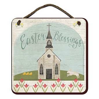 COURTSIDE MARKET Easter Blessings Wall Decor