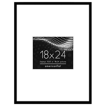 Americanflat Picture Frame with Oversized Mat