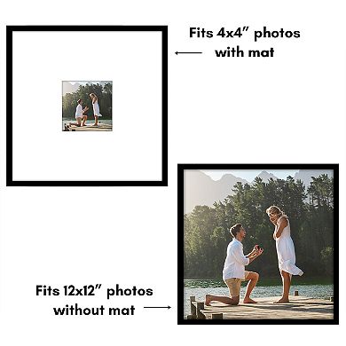 Americanflat Picture Frame with Oversized Mat