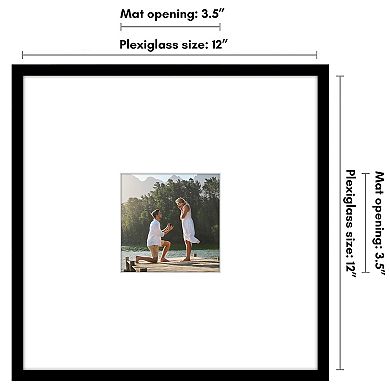Americanflat Picture Frame with Oversized Mat