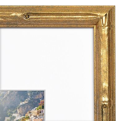 Americanflat Gold Faux Bamboo Design Frame