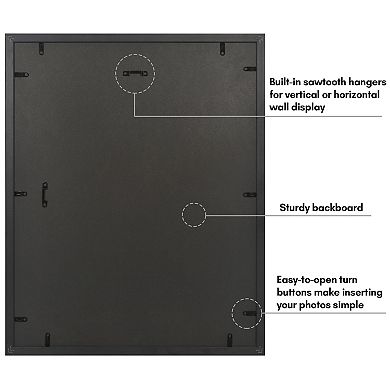 Americanflat Gold Vintage Frame with Oversized Mat