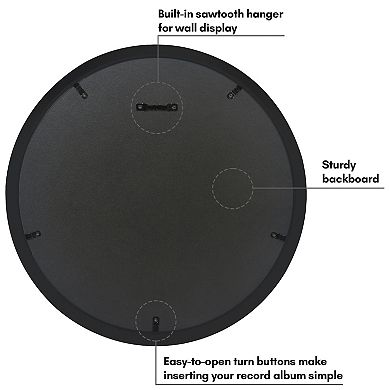 Americanflat 12" x 12" Vinyl Record Frame