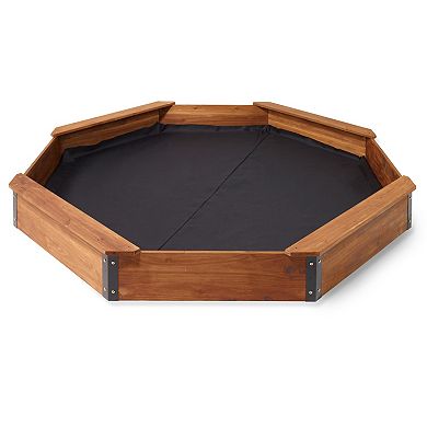 Badger Basket Octagon XL Sandbox with Liner & Cover