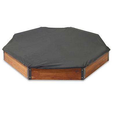Badger Basket Octagon XL Sandbox with Liner & Cover