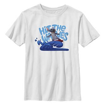 Disney's Lilo & Stitch Hit The Waves Boys 8-20 Graphic Tee