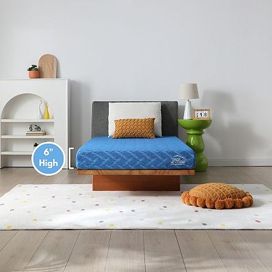 L'Baiet Cooling Memory Foam Medium Firm 6-Inch Mattress