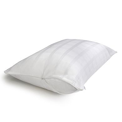 Sealy Luxury Cotton Stain Release Zippered Pillow Protector