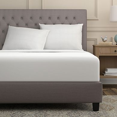 Sealy Luxury Cotton Stain Release Zippered Pillow Protector