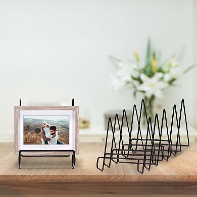 Malden 6-Pack Black Metal Wire Easel