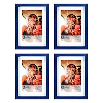 Malden 4-Pack 4" x 6" Matted Photo Frames