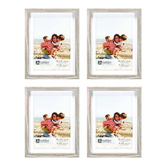 Malden 4-Pack 5" x 7" Matted Photo Frames