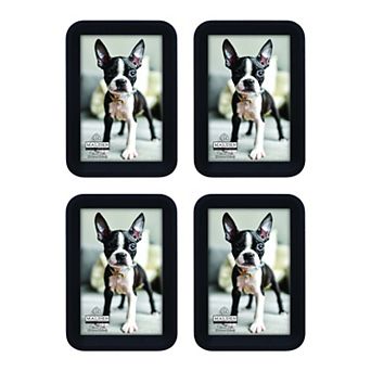 Malden 4-Pack 4" x 6" Curved Photo Frames
