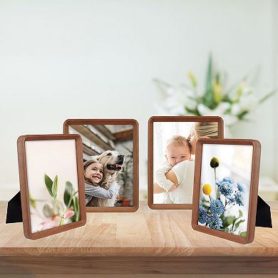 Malden Curved 8" x 10" Wooden Frame 4-pk.