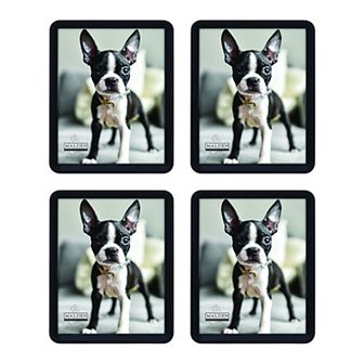 Malden Curved 8" x 10" Wooden Frame 4 pk