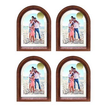 Malden 4-Pack 5" x 7" Arched Photo Frames