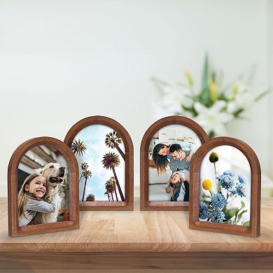 Malden 4-Pack 5" x 7" Arched Photo Frames