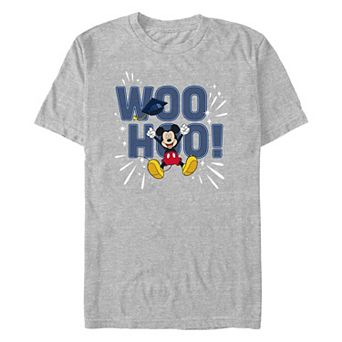Disney's Mickey Mouse Woo Hoo For Graduation Big & Tall Graphic Tee