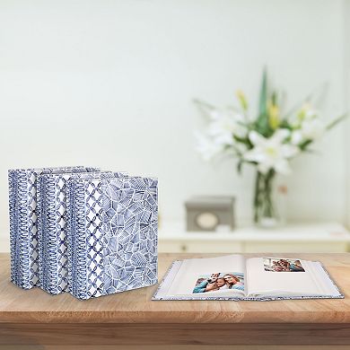 Malden 4-Pack 2-up Blue Indigo 200 Photo Album