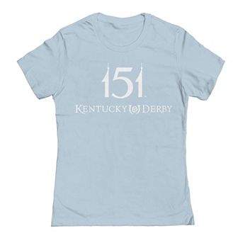 Juniors' Kentucky Derby Logo Graphic T-Shirt