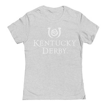 Juniors' Kentucky Derby Vertical Logo Graphic T-Shirt