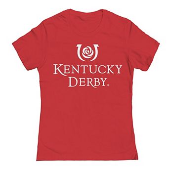 Juniors' Kentucky Derby Vertical Logo Graphic T-Shirt